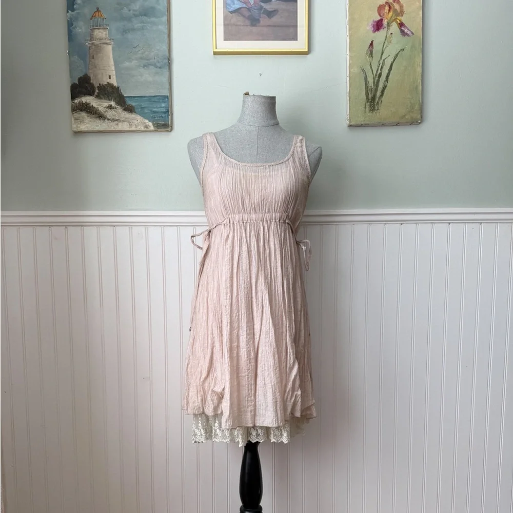 Boho whimsical Pink Dress - Picture 7 of 7